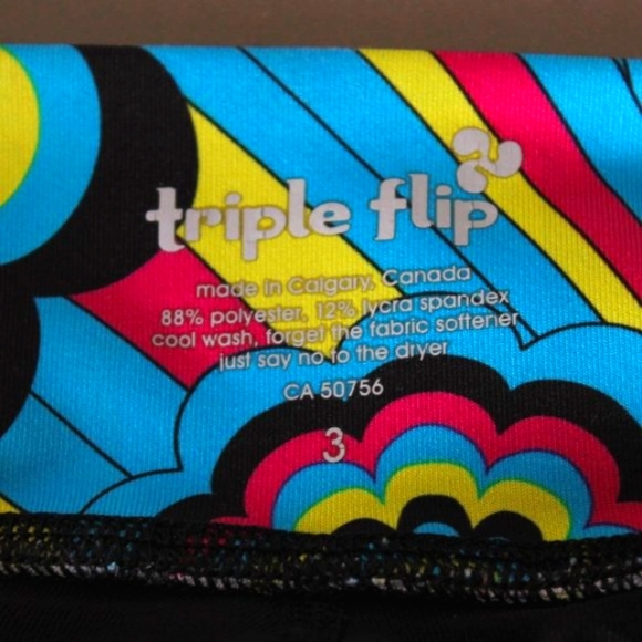 Little Girls Triple Flip Skort - Picture 5 of 6